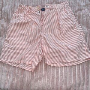 Polo Ralph Lauren Orange and White Striped women’s Shorts